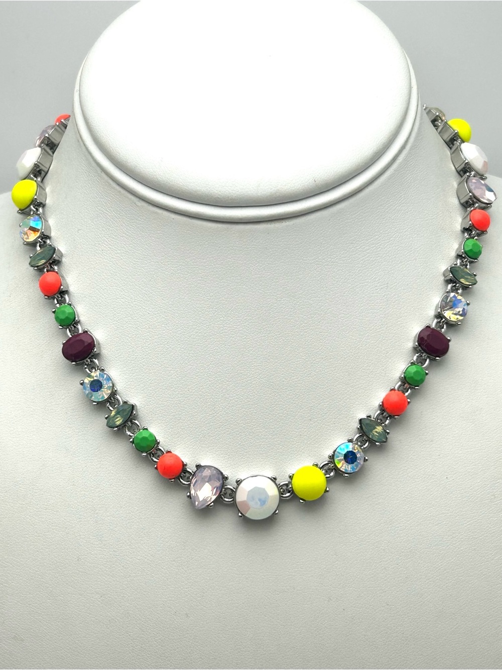 J. Crew Colorfully Jeweled Necklace